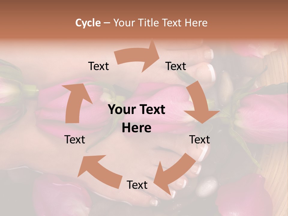 Fragrant Petal Beauty PowerPoint Template