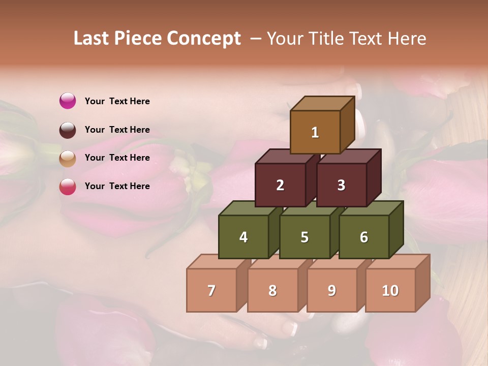 Fragrant Petal Beauty PowerPoint Template