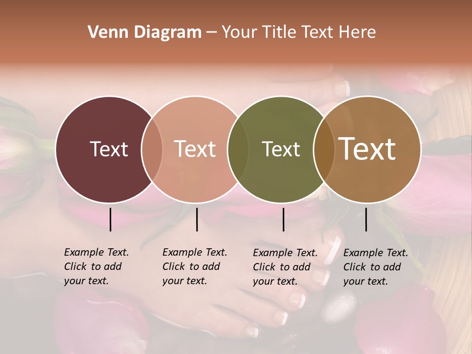 Fragrant Petal Beauty PowerPoint Template