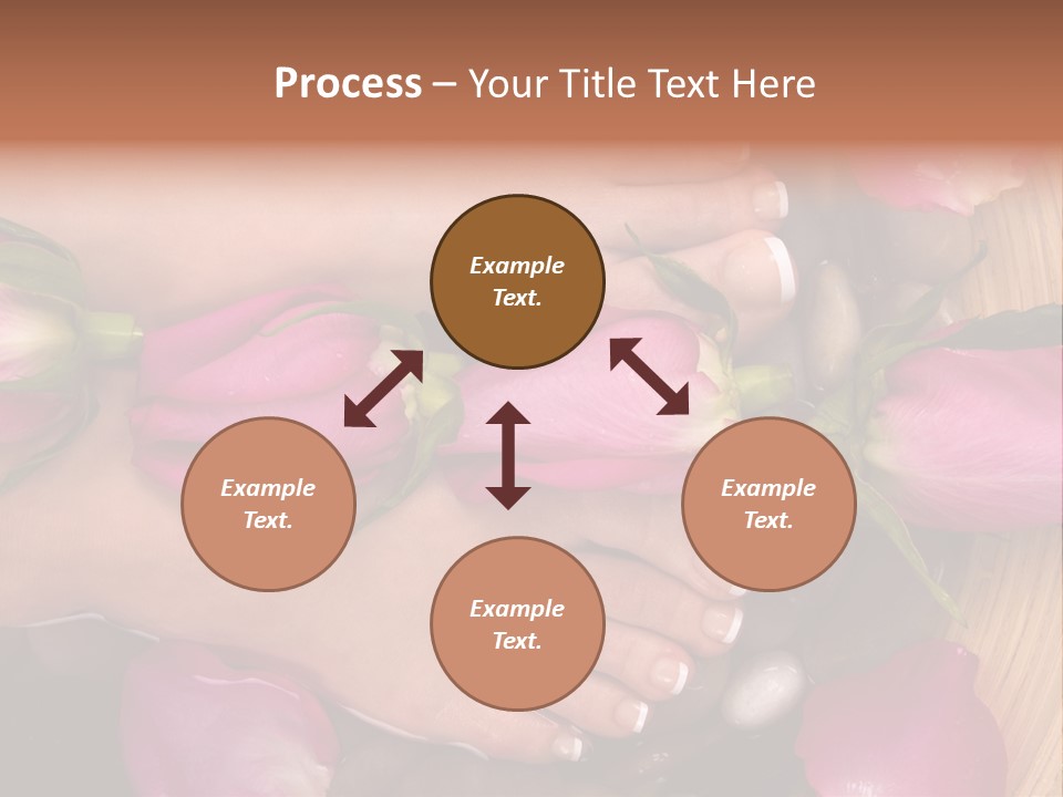 Fragrant Petal Beauty PowerPoint Template