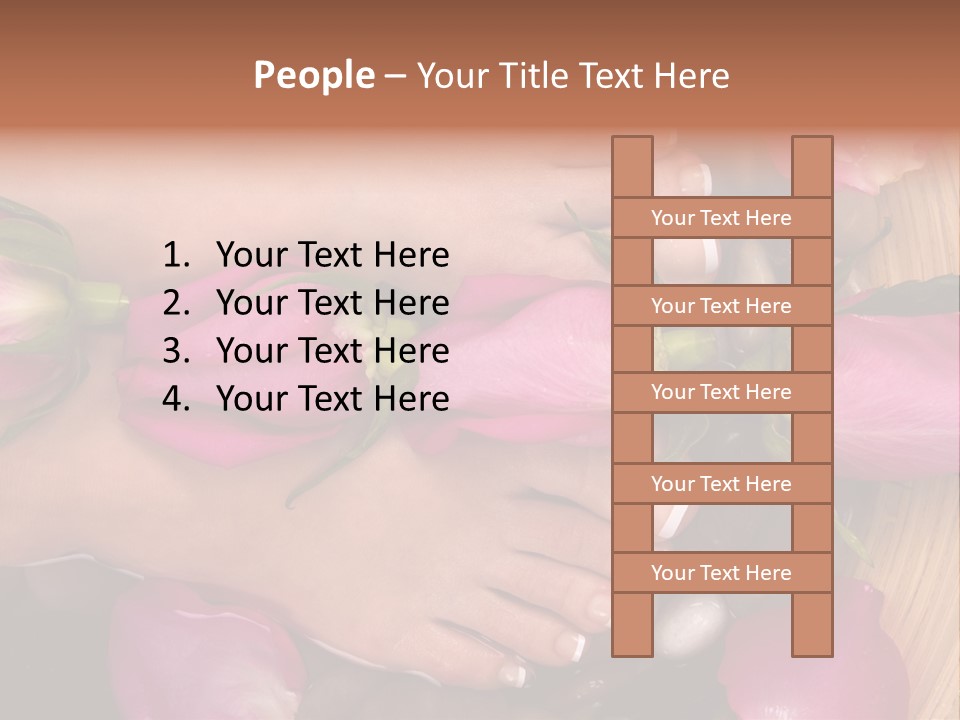 Fragrant Petal Beauty PowerPoint Template