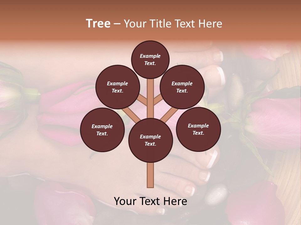 Fragrant Petal Beauty PowerPoint Template