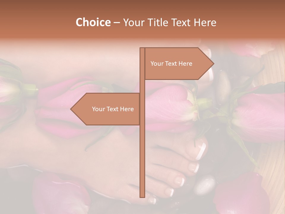 Fragrant Petal Beauty PowerPoint Template