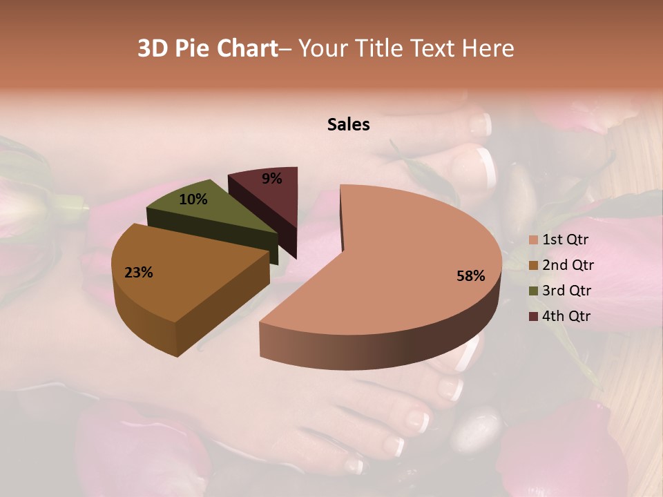 Fragrant Petal Beauty PowerPoint Template