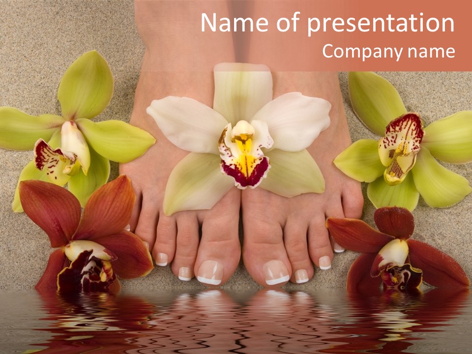 Luxury Pedicure Aroma PowerPoint Template