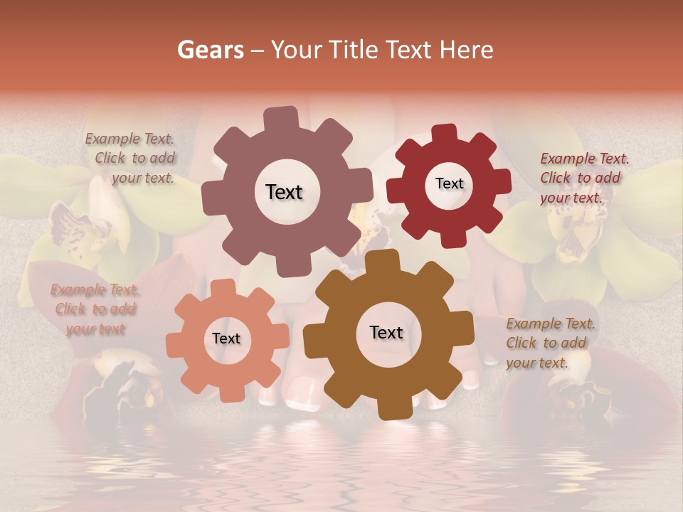 Luxury Pedicure Aroma PowerPoint Template