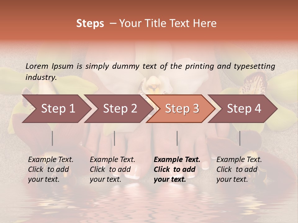 Luxury Pedicure Aroma PowerPoint Template