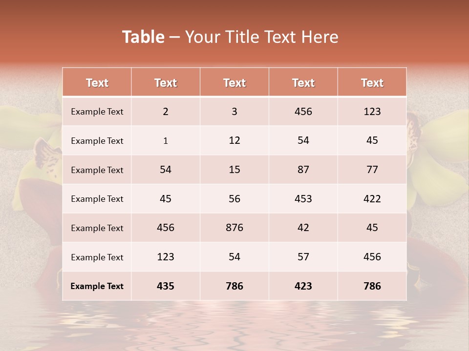 Luxury Pedicure Aroma PowerPoint Template