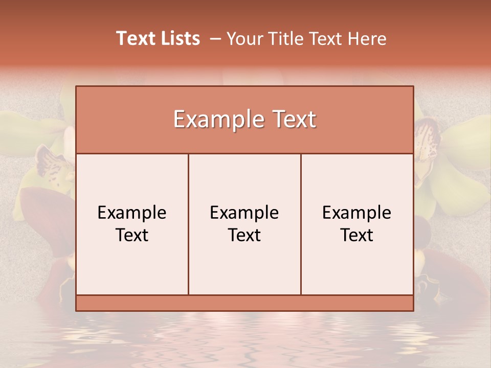 Luxury Pedicure Aroma PowerPoint Template