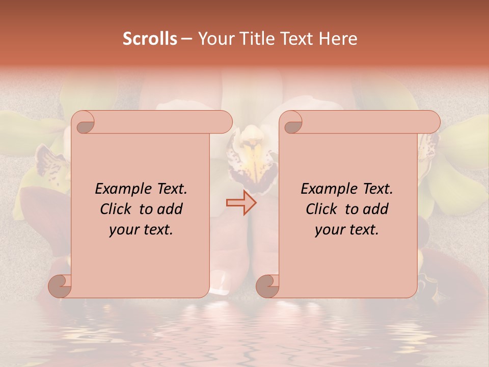 Luxury Pedicure Aroma PowerPoint Template