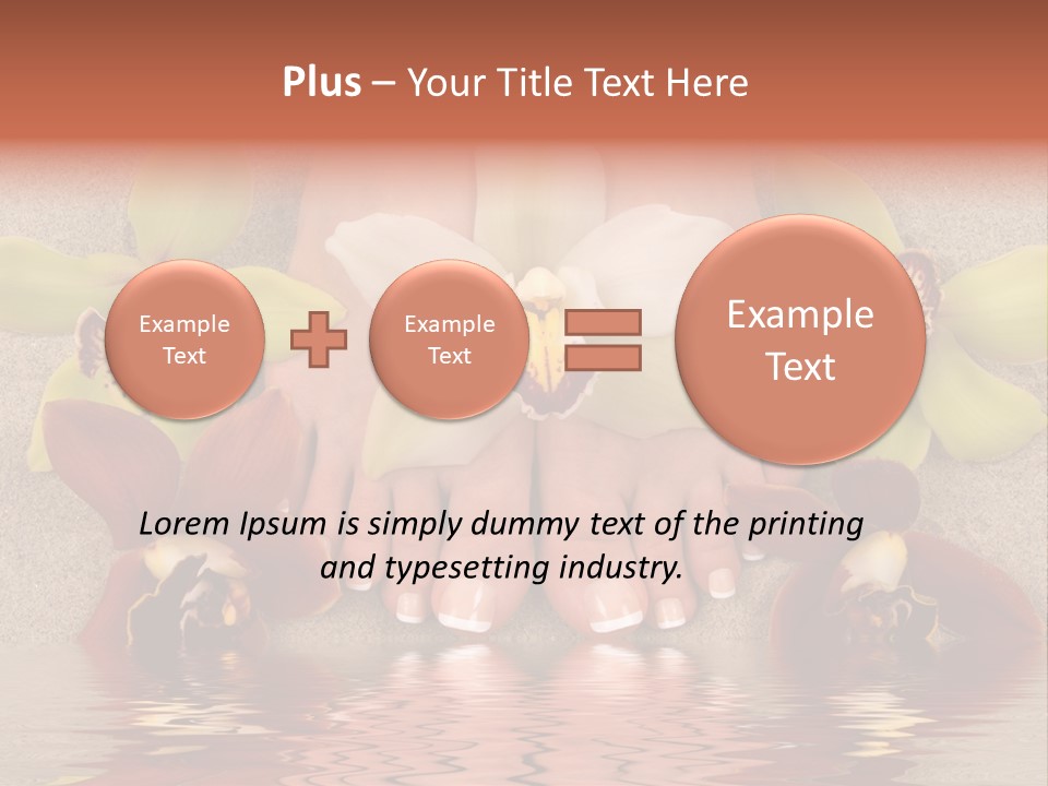 Luxury Pedicure Aroma PowerPoint Template