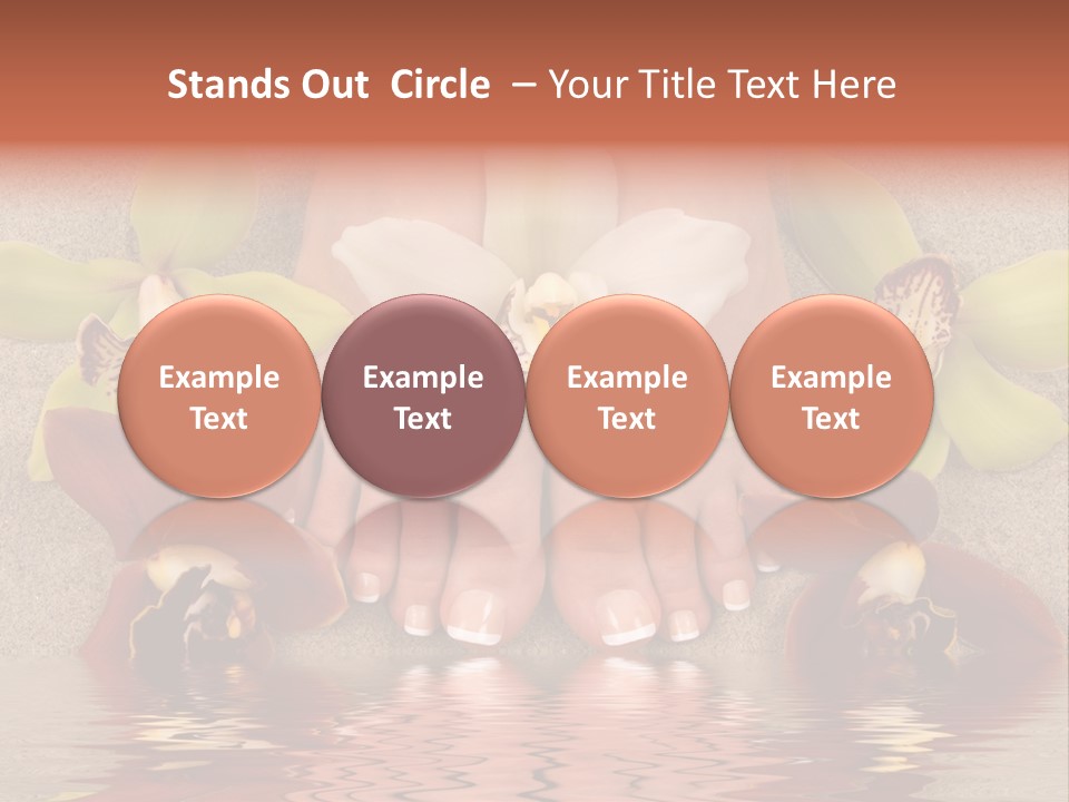 Luxury Pedicure Aroma PowerPoint Template