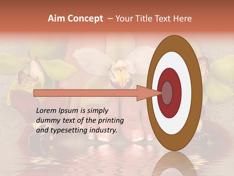 Luxury Pedicure Aroma PowerPoint Template