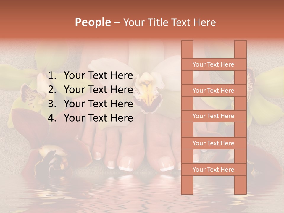 Luxury Pedicure Aroma PowerPoint Template