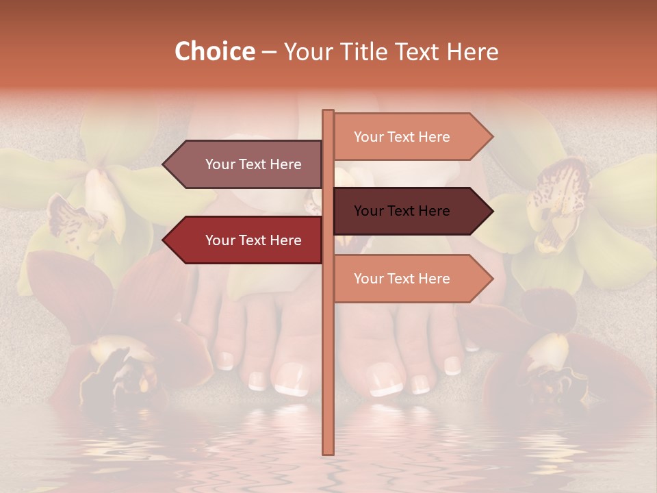 Luxury Pedicure Aroma PowerPoint Template
