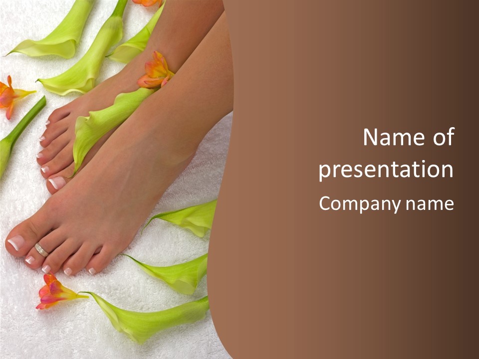 Salon Nail Hygiene PowerPoint Template