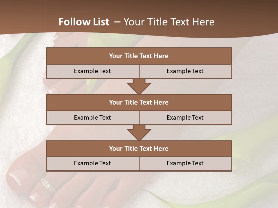 Salon Nail Hygiene PowerPoint Template