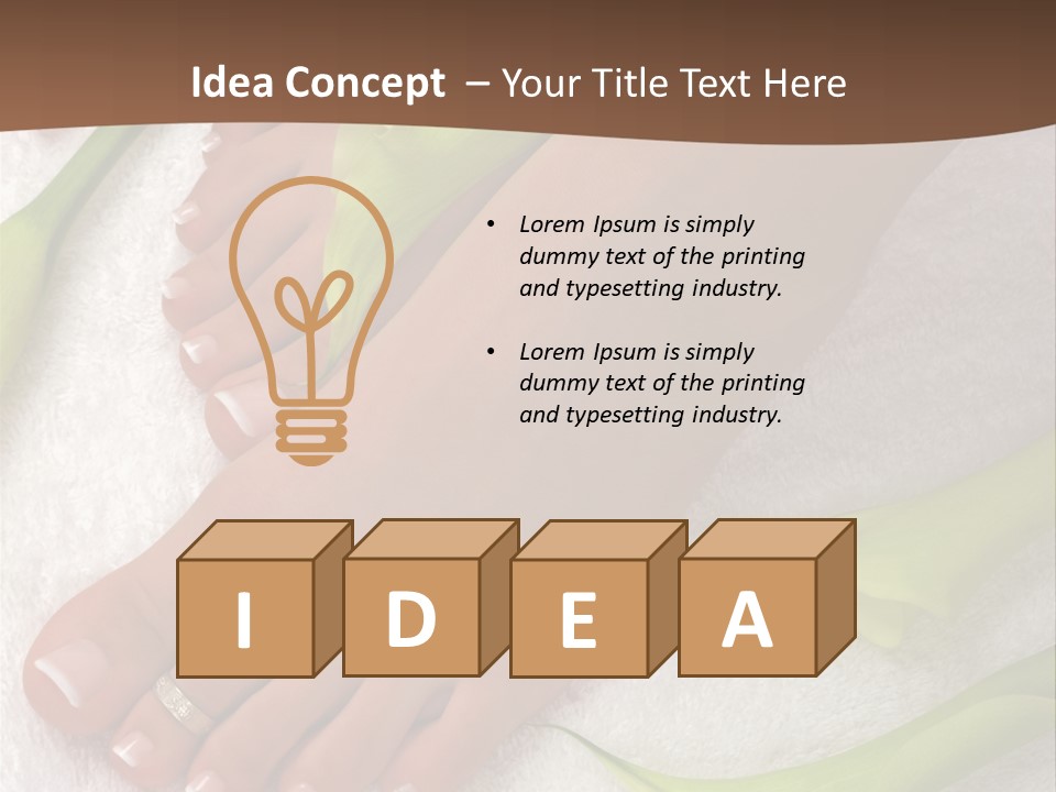 Salon Nail Hygiene PowerPoint Template