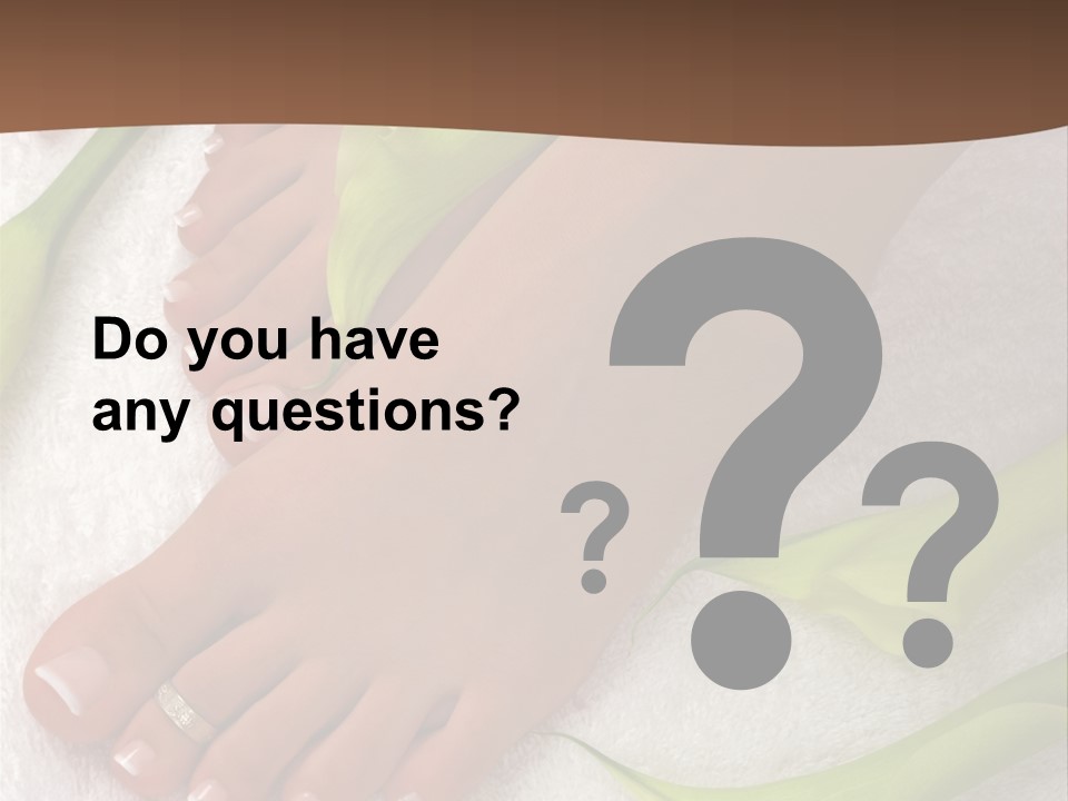 Salon Nail Hygiene PowerPoint Template