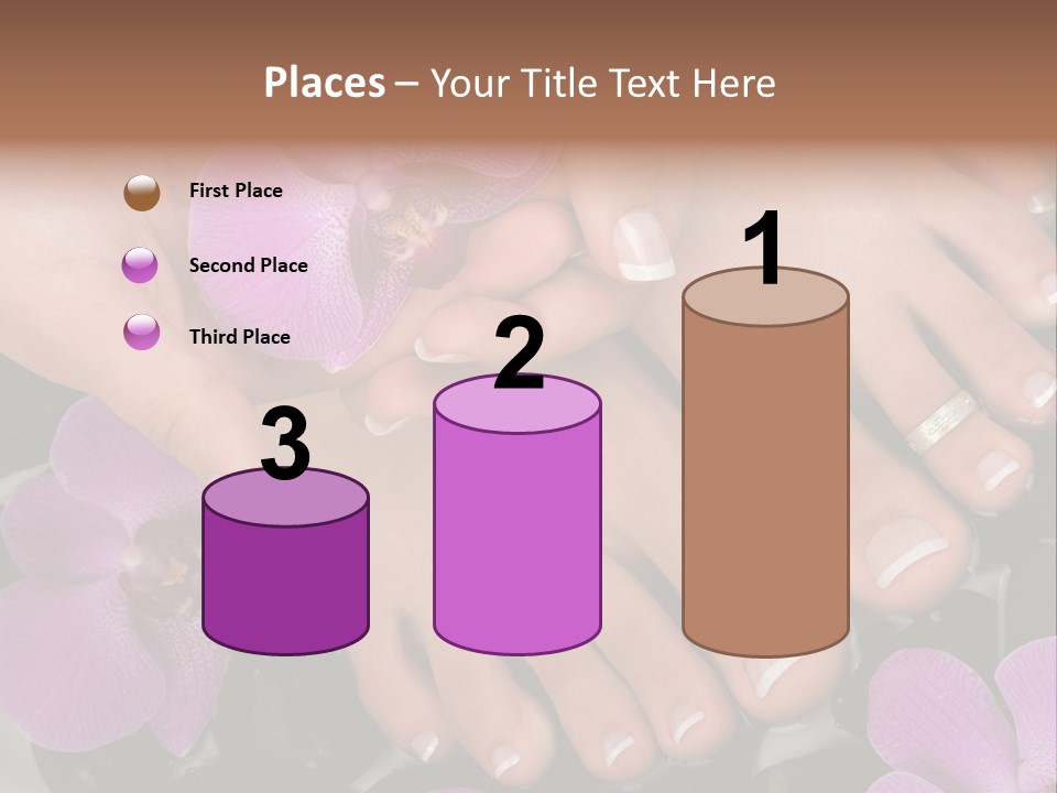 Hand Salon Foot PowerPoint Template