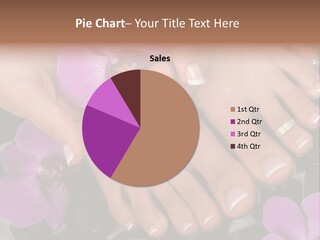 Hand Salon Foot PowerPoint Template