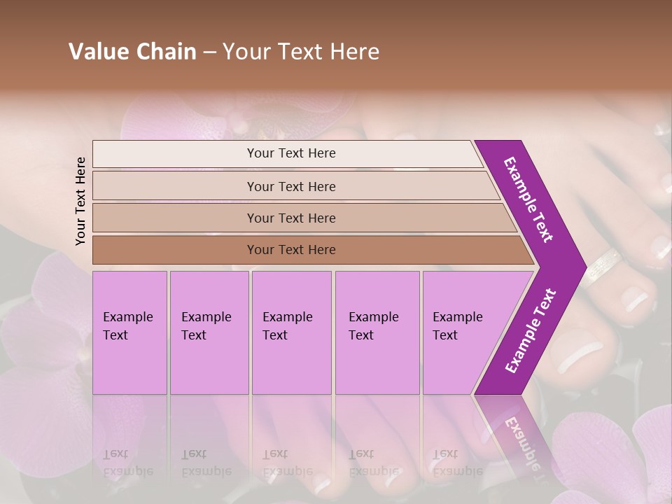 Hand Salon Foot PowerPoint Template