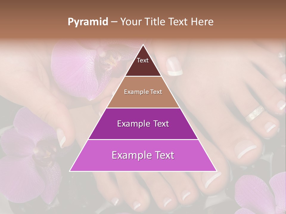 Hand Salon Foot PowerPoint Template