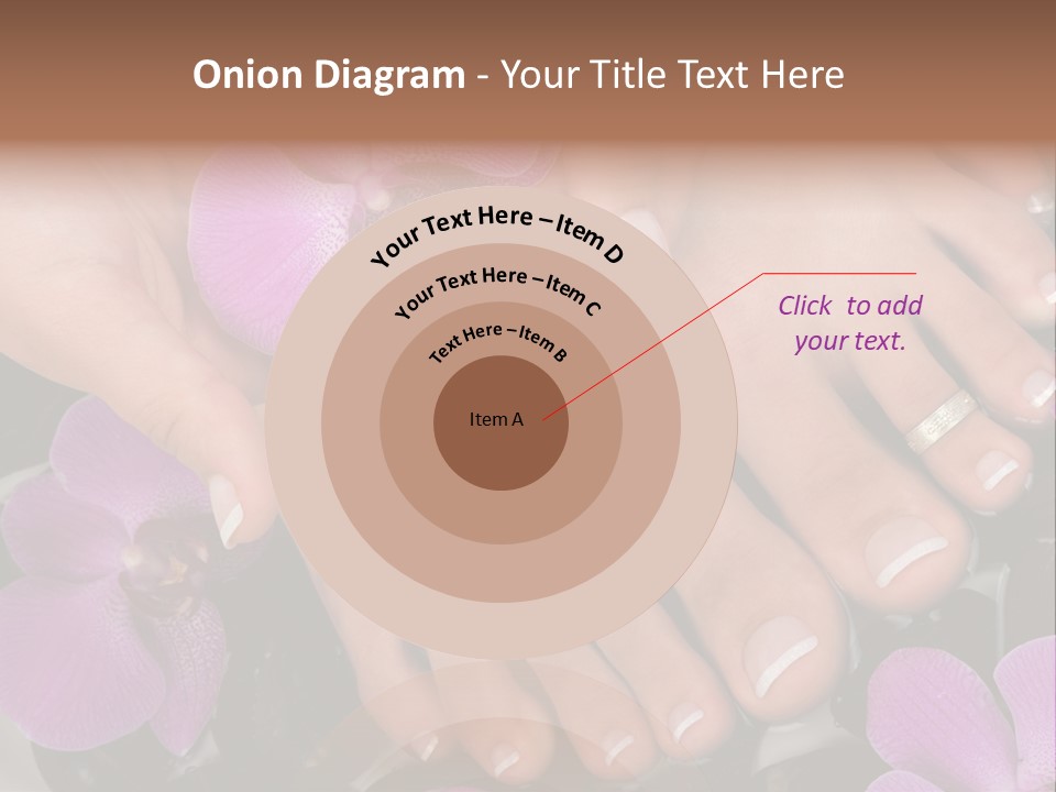 Hand Salon Foot PowerPoint Template