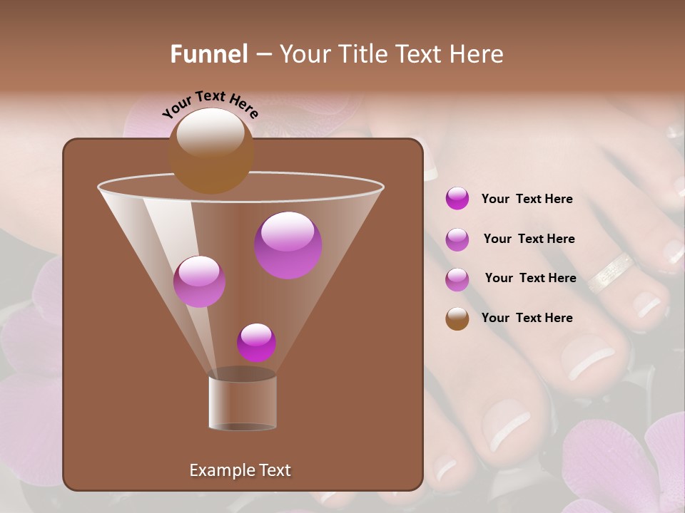 Hand Salon Foot PowerPoint Template