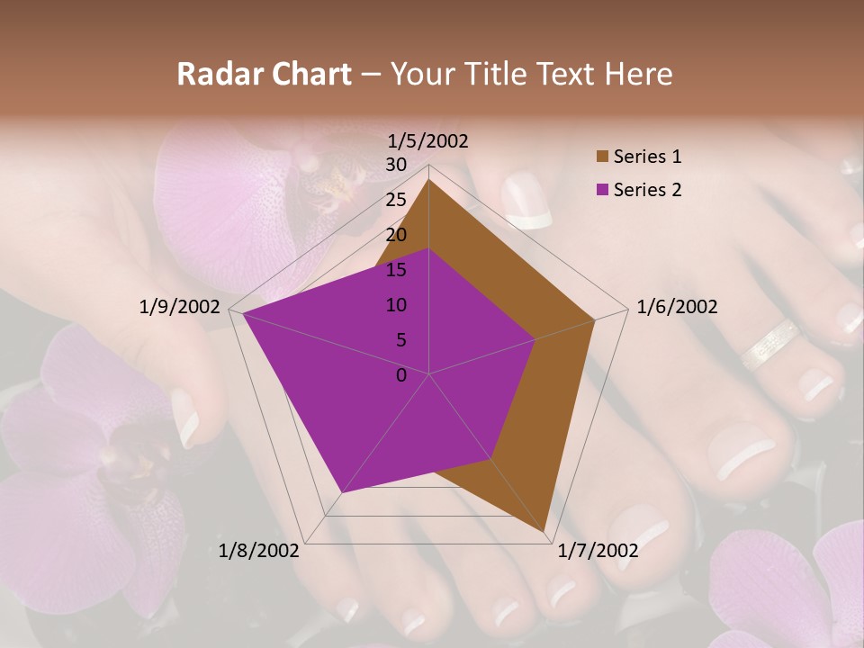 Hand Salon Foot PowerPoint Template