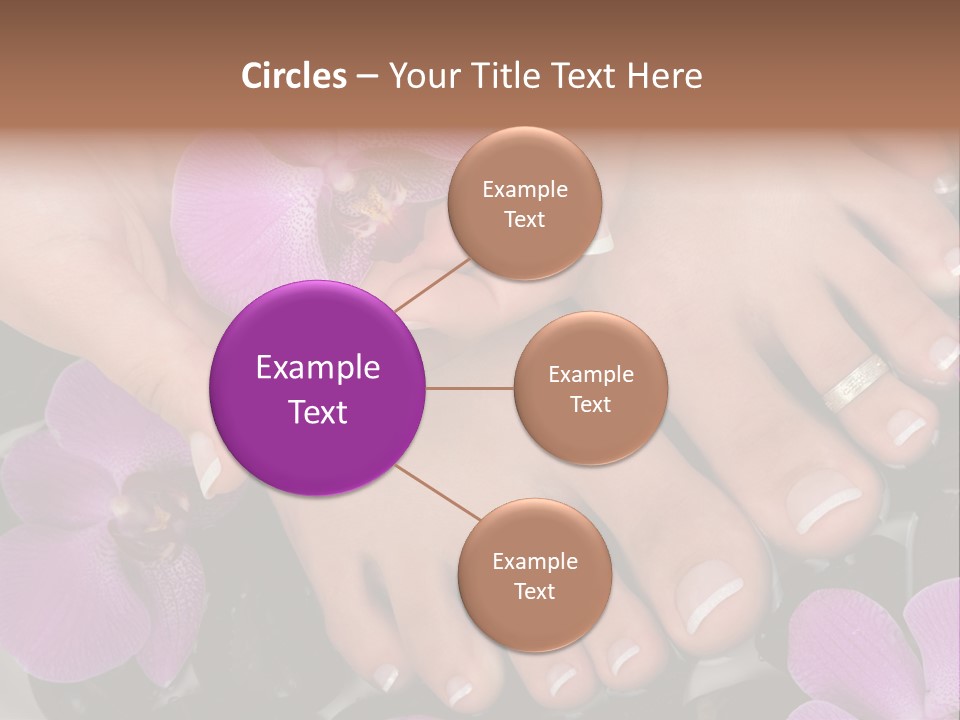 Hand Salon Foot PowerPoint Template