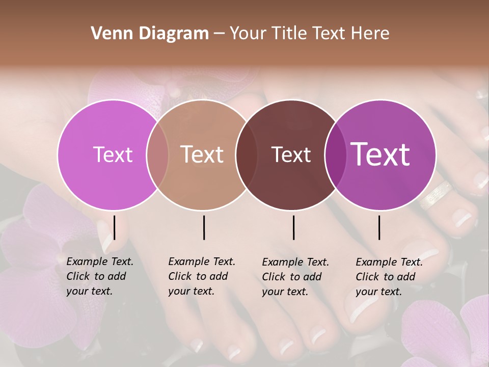 Hand Salon Foot PowerPoint Template