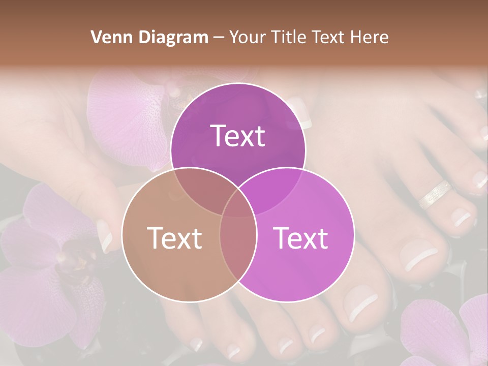 Hand Salon Foot PowerPoint Template