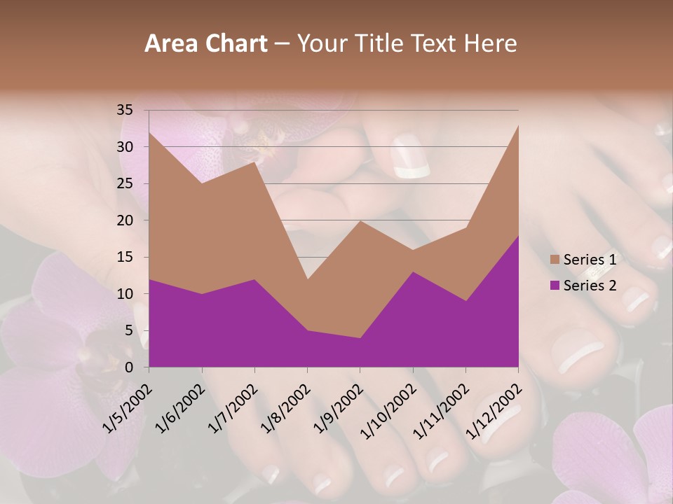 Hand Salon Foot PowerPoint Template