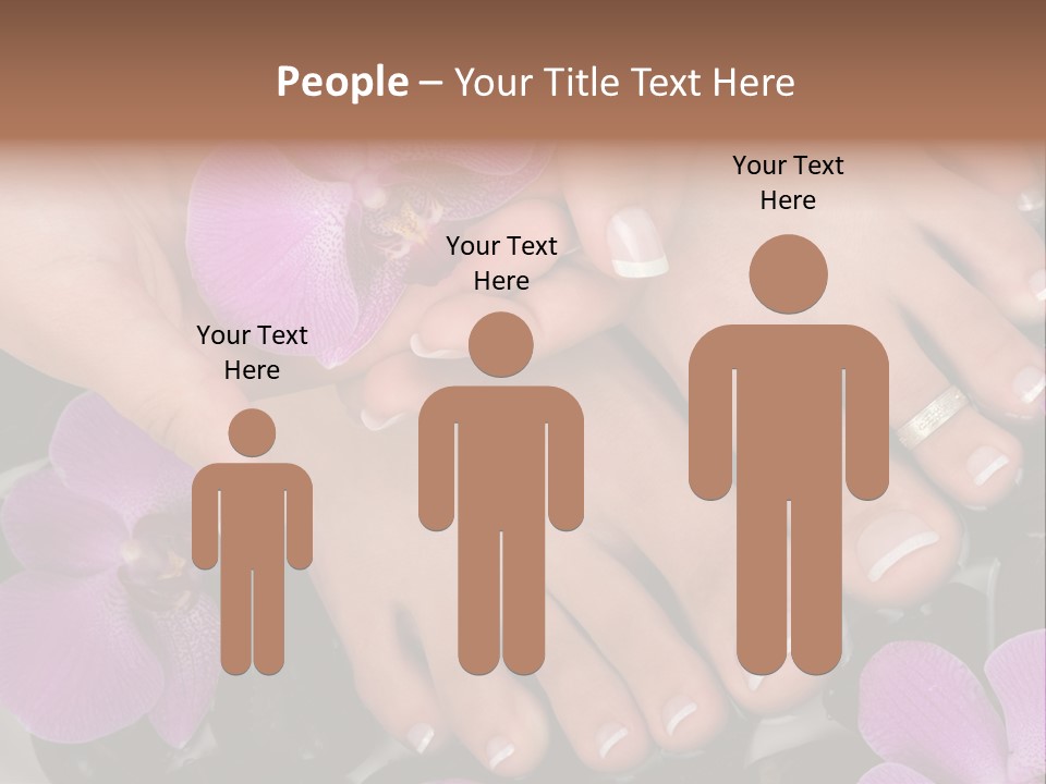 Hand Salon Foot PowerPoint Template