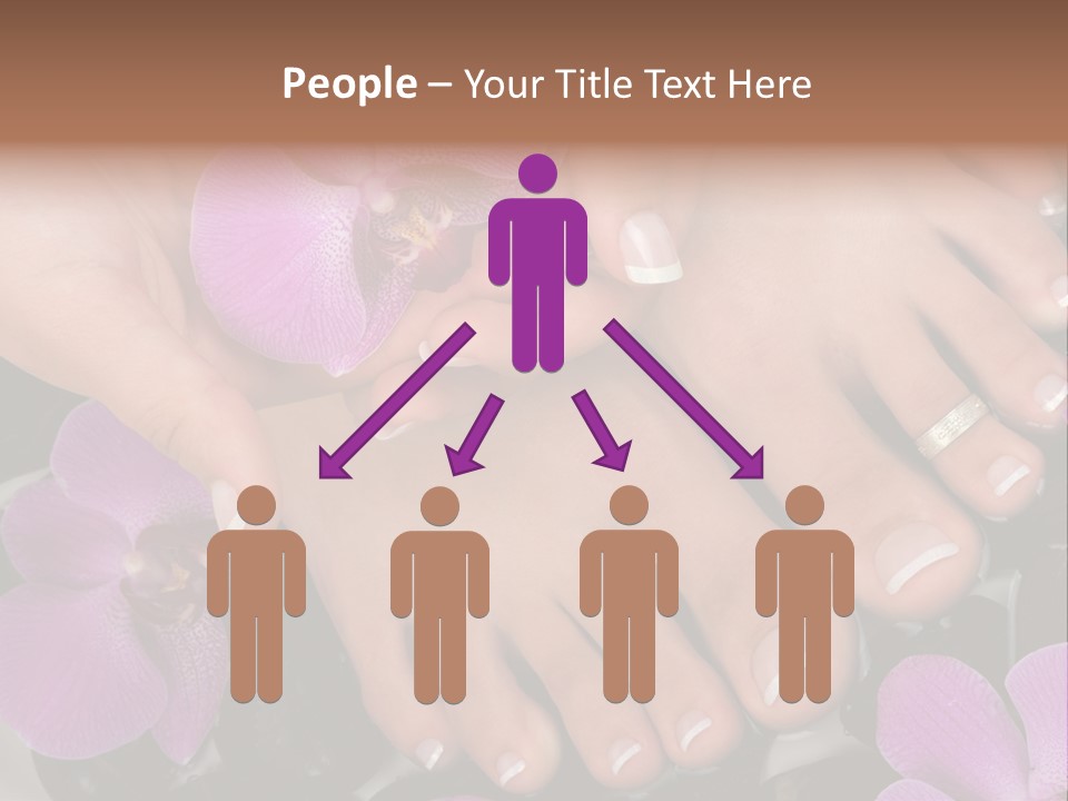 Hand Salon Foot PowerPoint Template