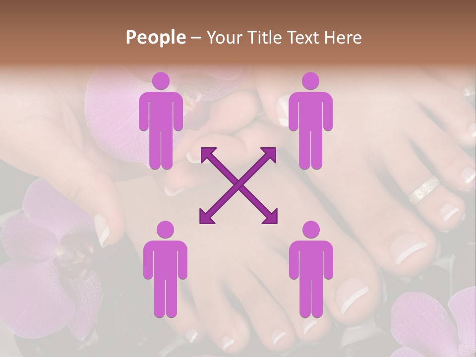 Hand Salon Foot PowerPoint Template