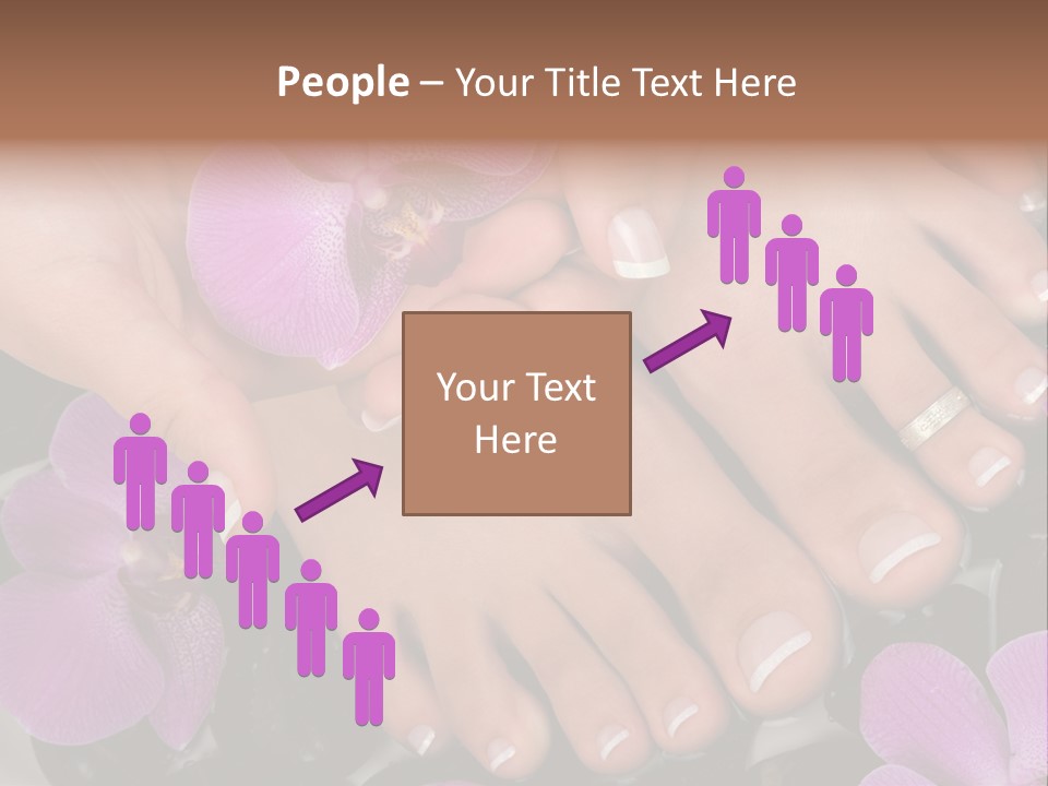 Hand Salon Foot PowerPoint Template