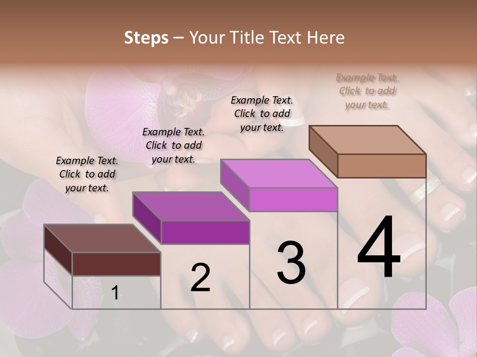 Hand Salon Foot PowerPoint Template
