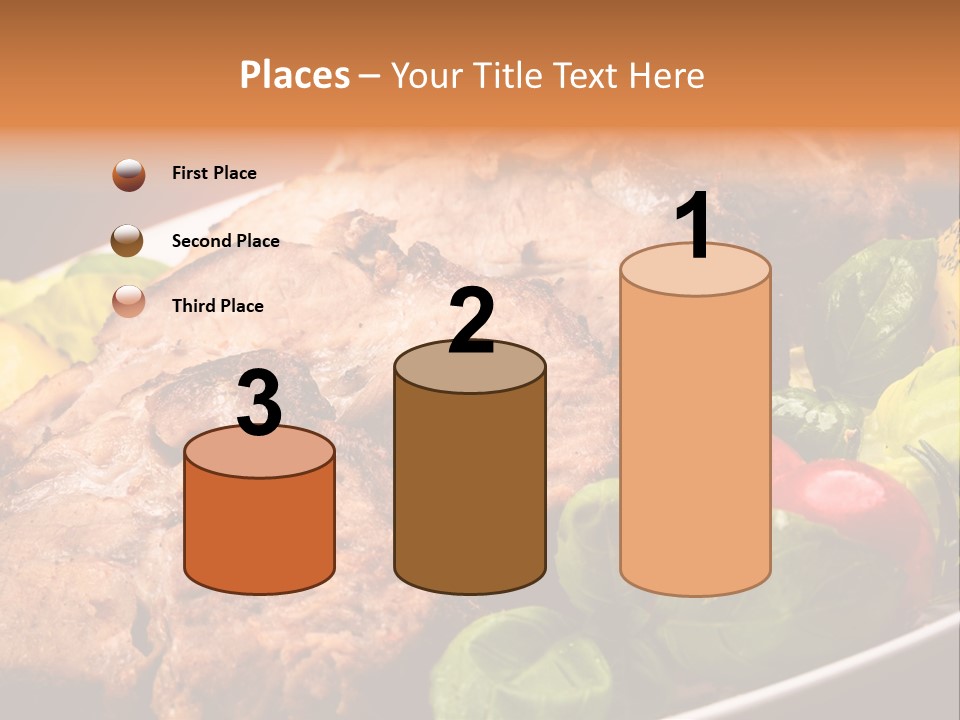 Dining Roast Grilled PowerPoint Template