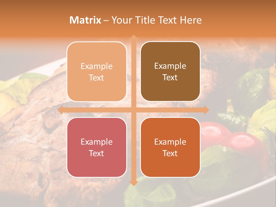Dining Roast Grilled PowerPoint Template
