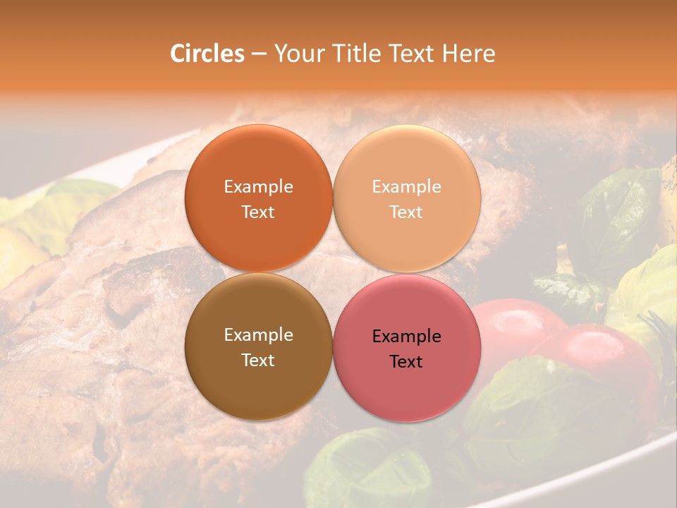 Dining Roast Grilled PowerPoint Template