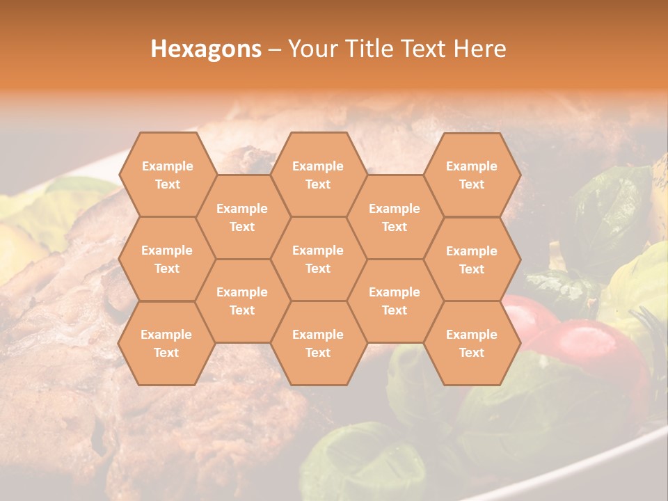 Dining Roast Grilled PowerPoint Template