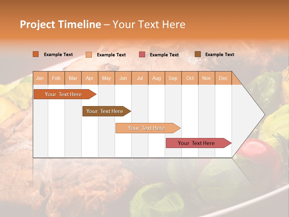 Dining Roast Grilled PowerPoint Template
