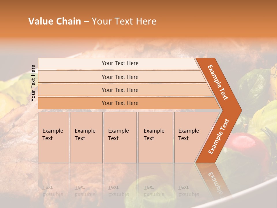 Dining Roast Grilled PowerPoint Template