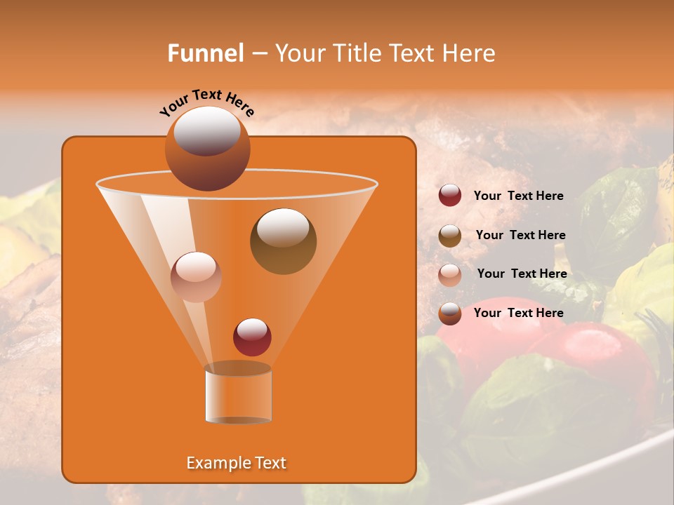 Dining Roast Grilled PowerPoint Template