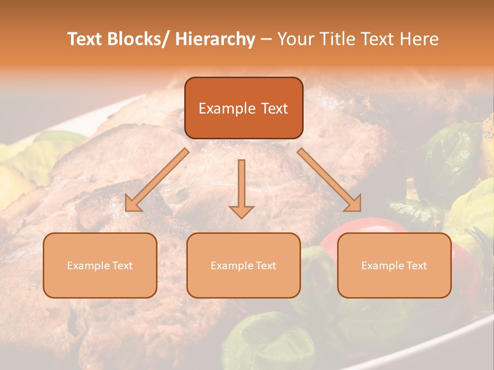 Dining Roast Grilled PowerPoint Template