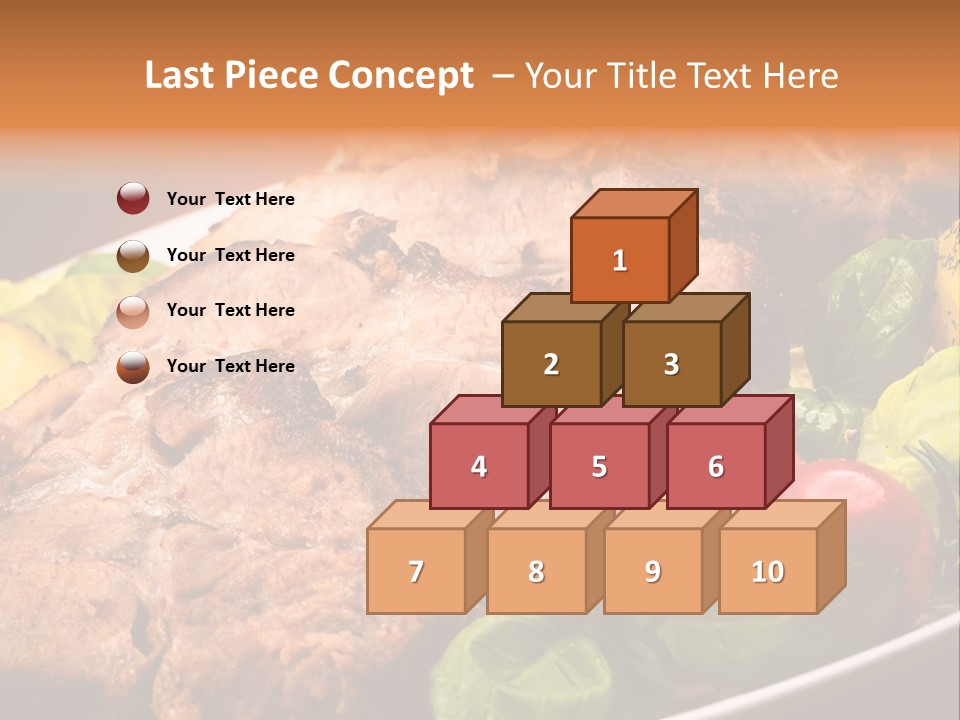 Dining Roast Grilled PowerPoint Template