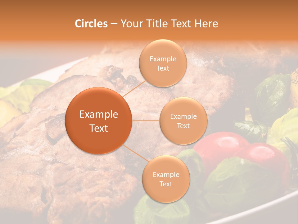 Dining Roast Grilled PowerPoint Template