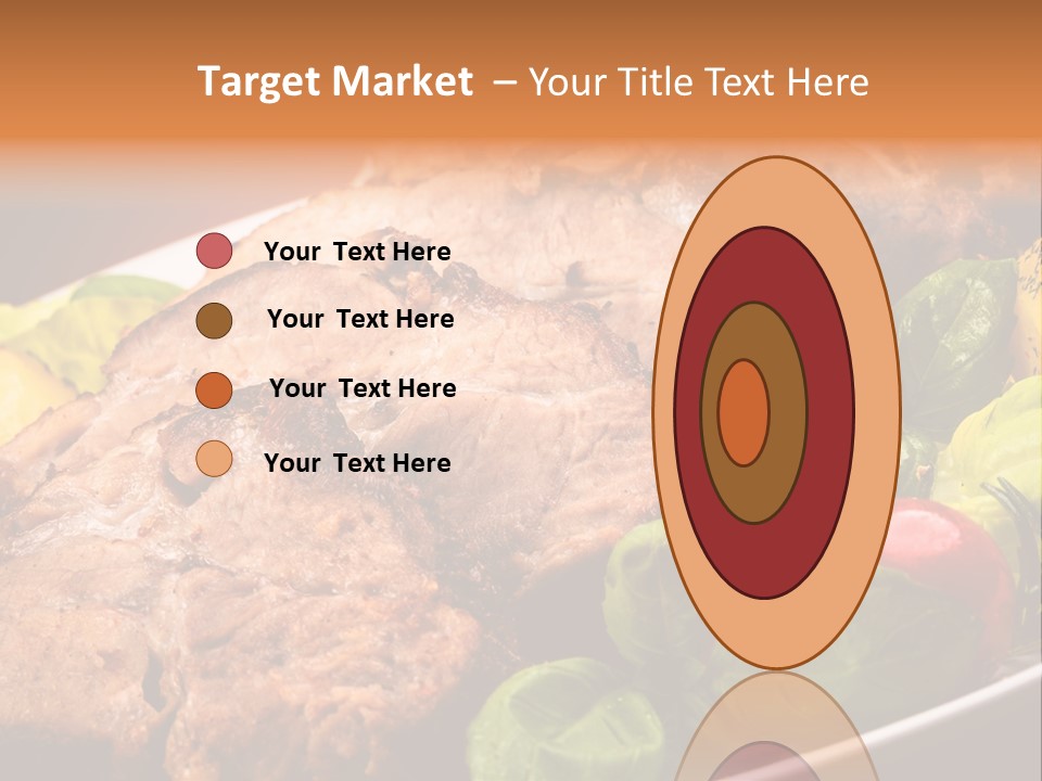 Dining Roast Grilled PowerPoint Template